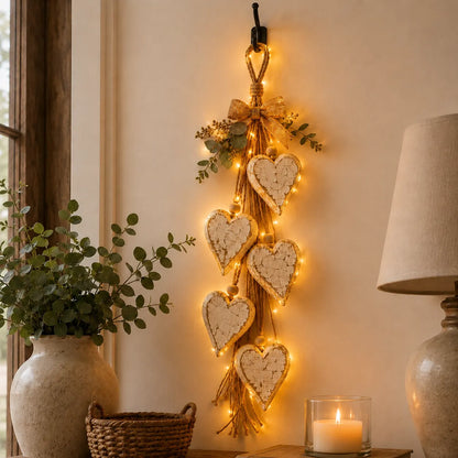Valoria | Illuminated Heart Wall Hanging
