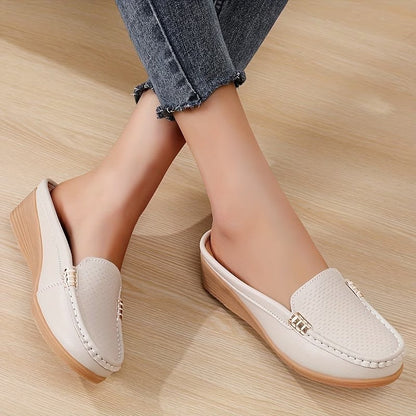 Thessira | Casual Wedge Loafers