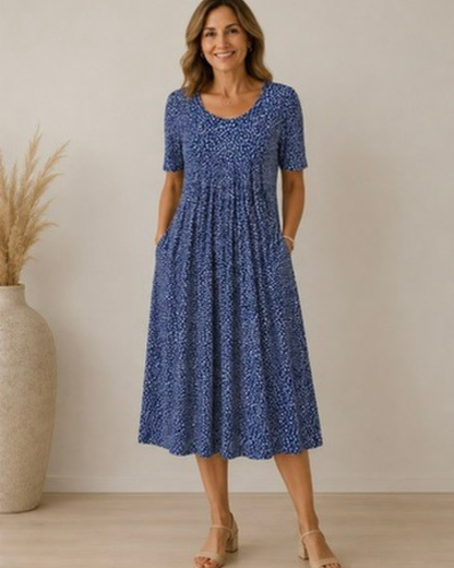 Cyrabelle | Botanical Print Everyday Dress