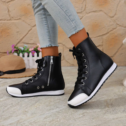 Shelby | Flexible Sole Lace Up Boots