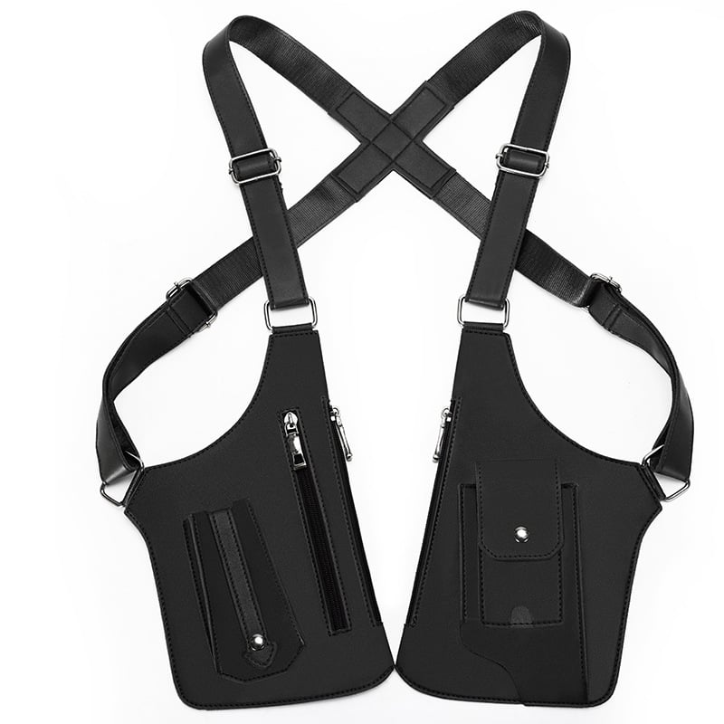 Pellax | Streetwear Adjustable Strap Dual Holster Chest Bag
