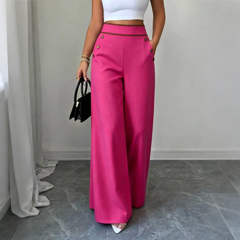 Seleneva | Elegant Wide Leg Trousers