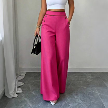 Seleneva | Elegant Wide Leg Trousers