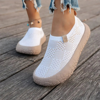 Lunetta | Knit Slip On Comfort Sneakers