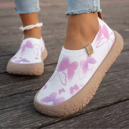 Lunetta | Knit Slip On Comfort Sneakers