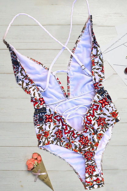 Alouette | Bohemian Print One Piece Swimsuit
