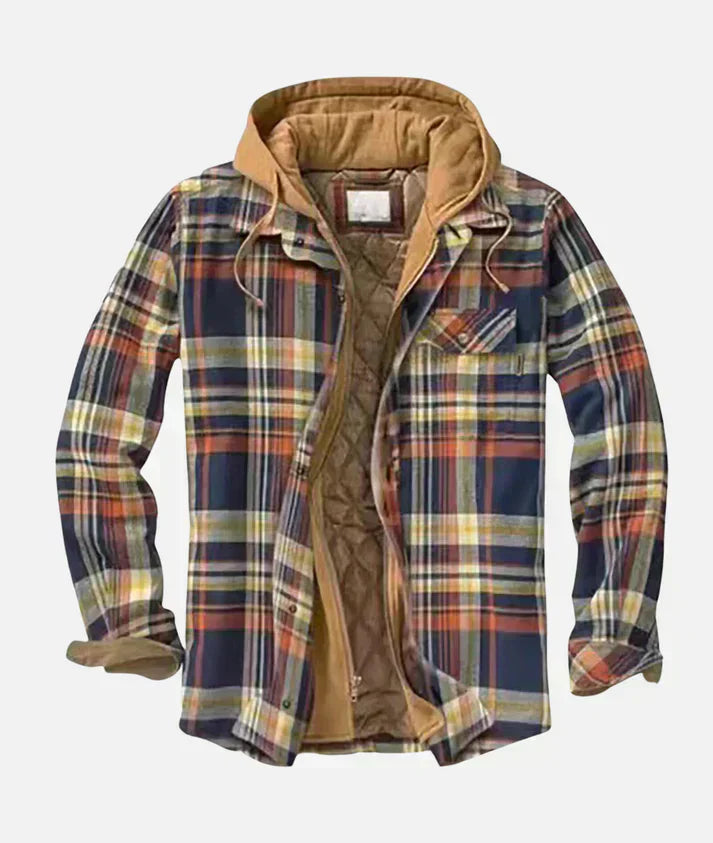 Merriton | Quilted Plaid Layered Jacket