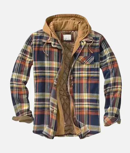 Merriton | Quilted Plaid Layered Jacket