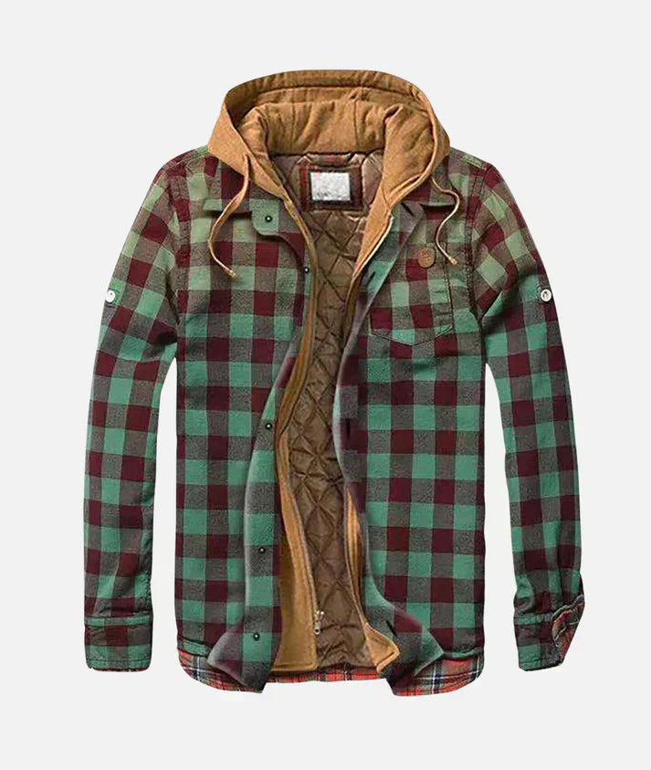 Merriton | Quilted Plaid Layered Jacket