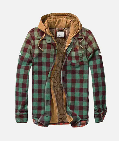 Merriton | Quilted Plaid Layered Jacket