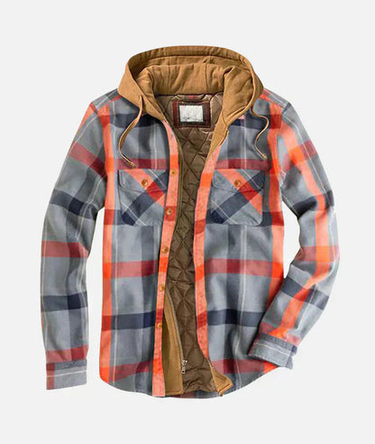 Merriton | Quilted Plaid Layered Jacket