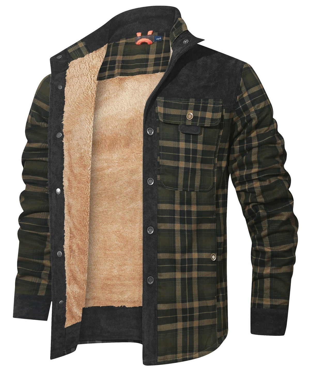 Lowen | Vintage Plaid Stand Collar Jacket