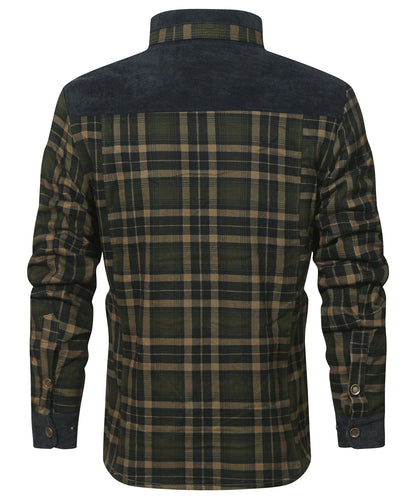 Dominic | Classic Plaid Button Up Jacket