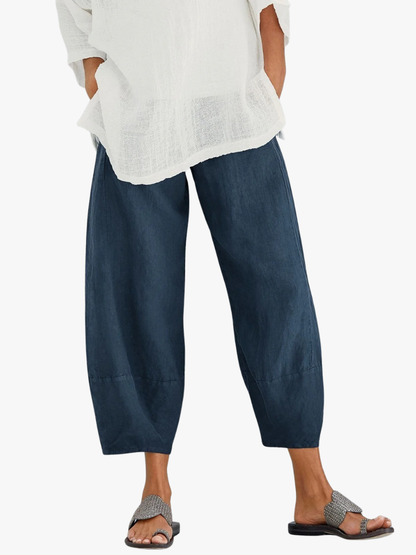 Eloria | Relaxed Fit Cropped Trousers