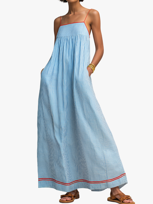 Bryony | Breezy Smocked Maxi Dress