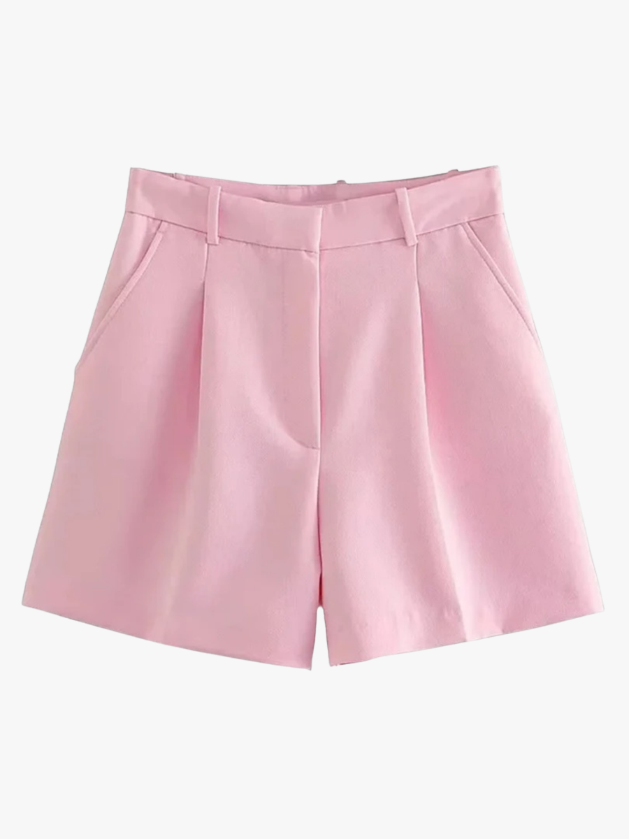 Penelope | Tailored High Waist Shorts