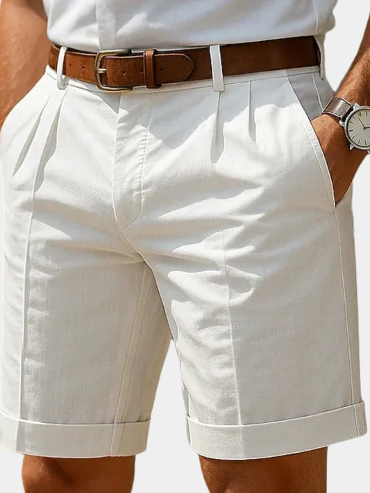 Emmerich | Modern Cuffed Chino Shorts