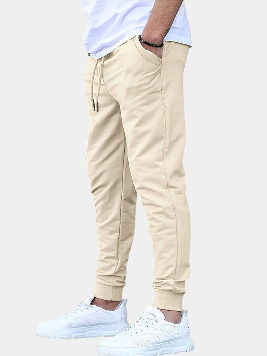 Alaric | Slim Fit Drawstring Jogger Pants