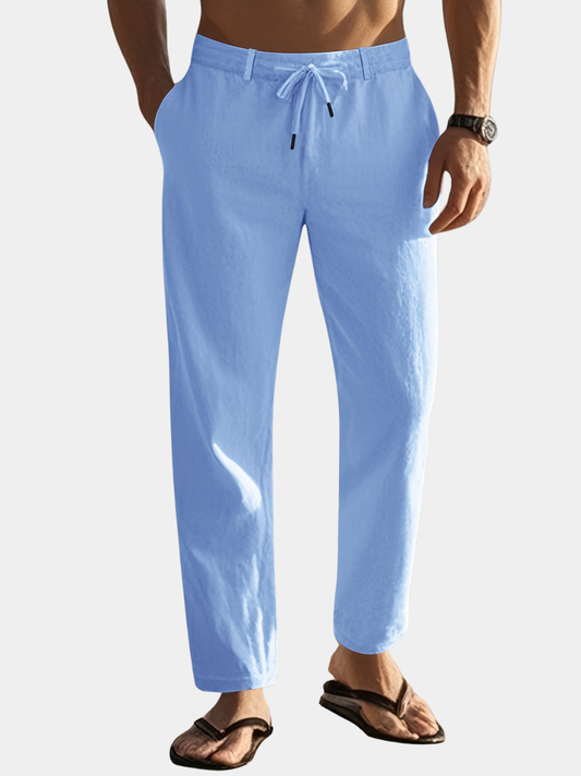 Cedric | Relaxed Fit Drawstring Casual Trousers