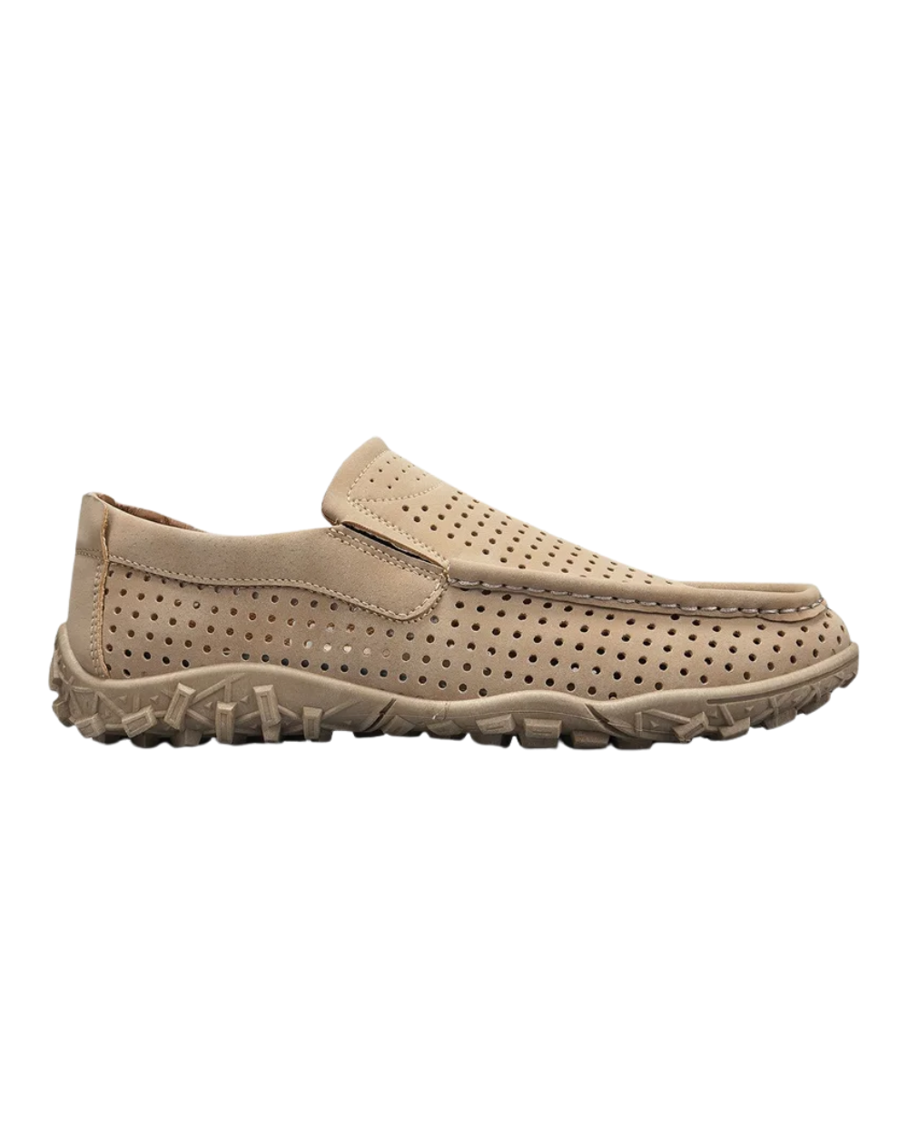 Jorven | Lightweight Ventilated Suede Slip-On Walking Loafers