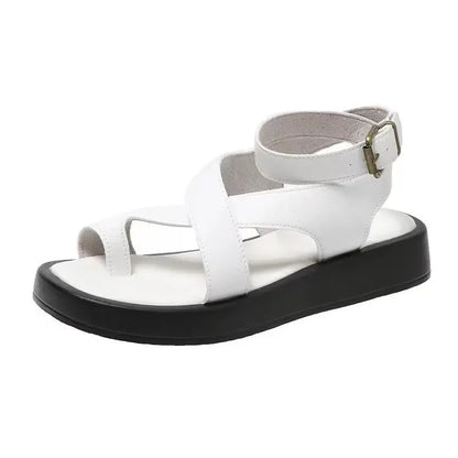 Zymeria | Cross Strap Platform Sandals