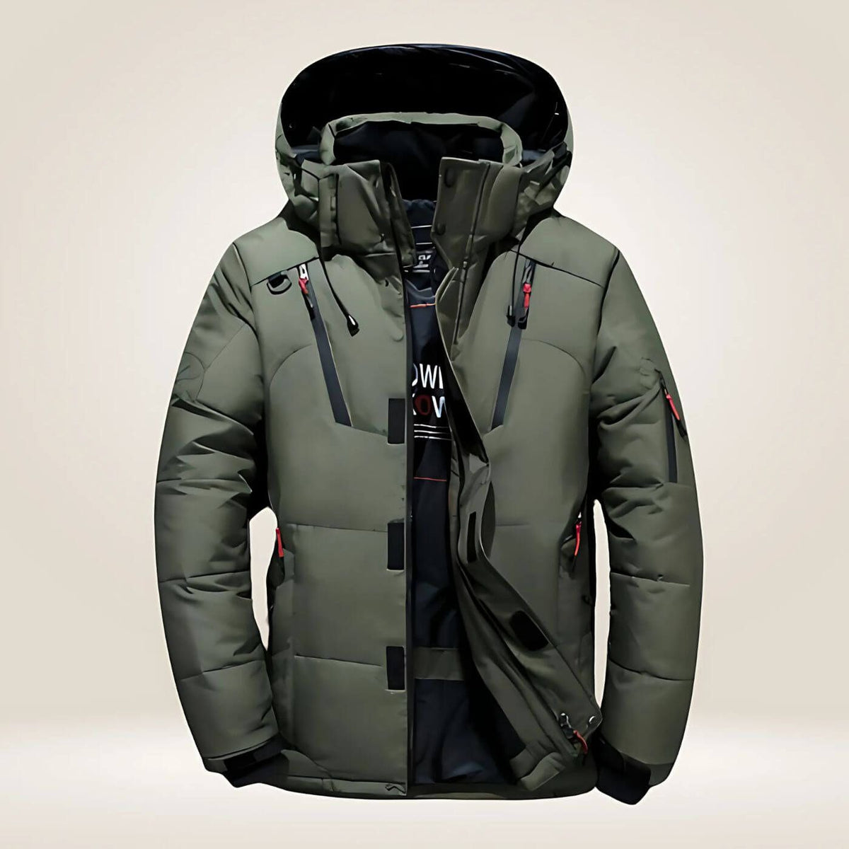 Xander | Waterproof Hooded Winter Jacket