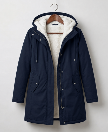 Fawn | Plush Lined Hooded Parka Coat