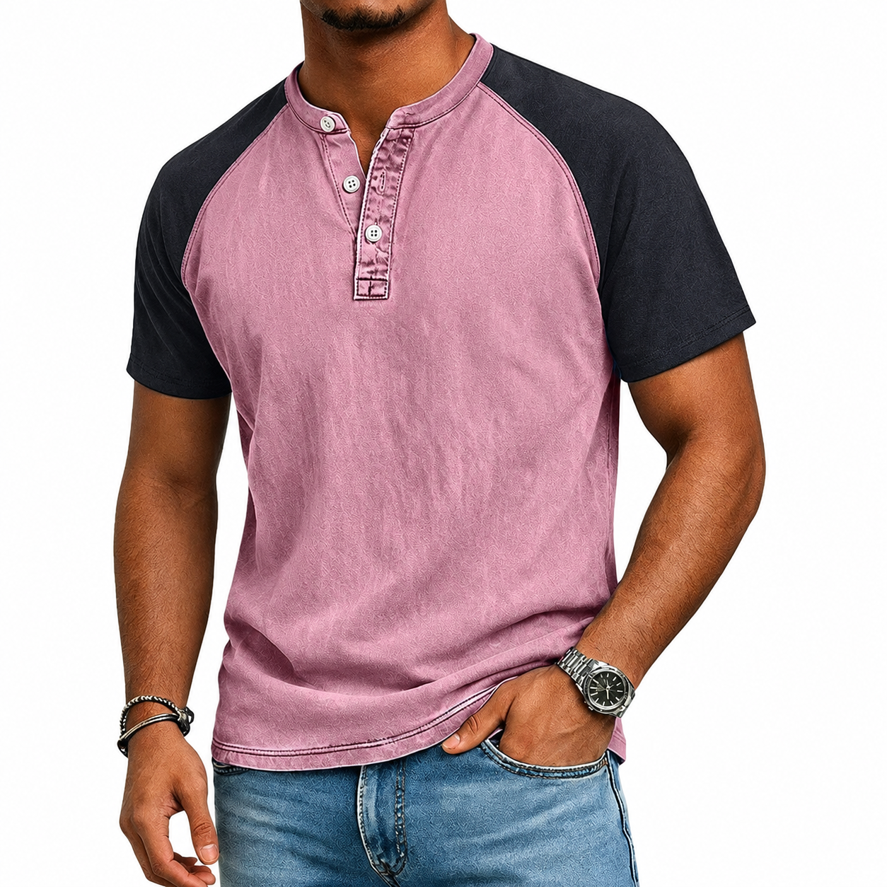 Quinton | Heritage Raglan Cotton Tee