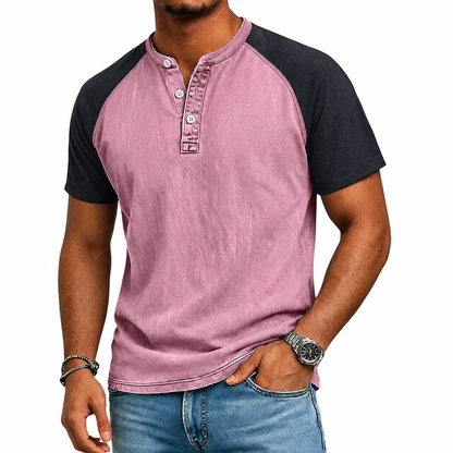 Quinton | Heritage Raglan Cotton Tee