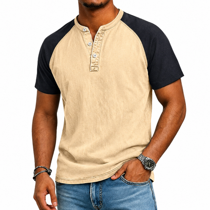 Quinton | Heritage Raglan Cotton Tee