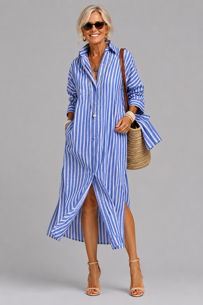 Dulcie | Oversized Button Through Dress