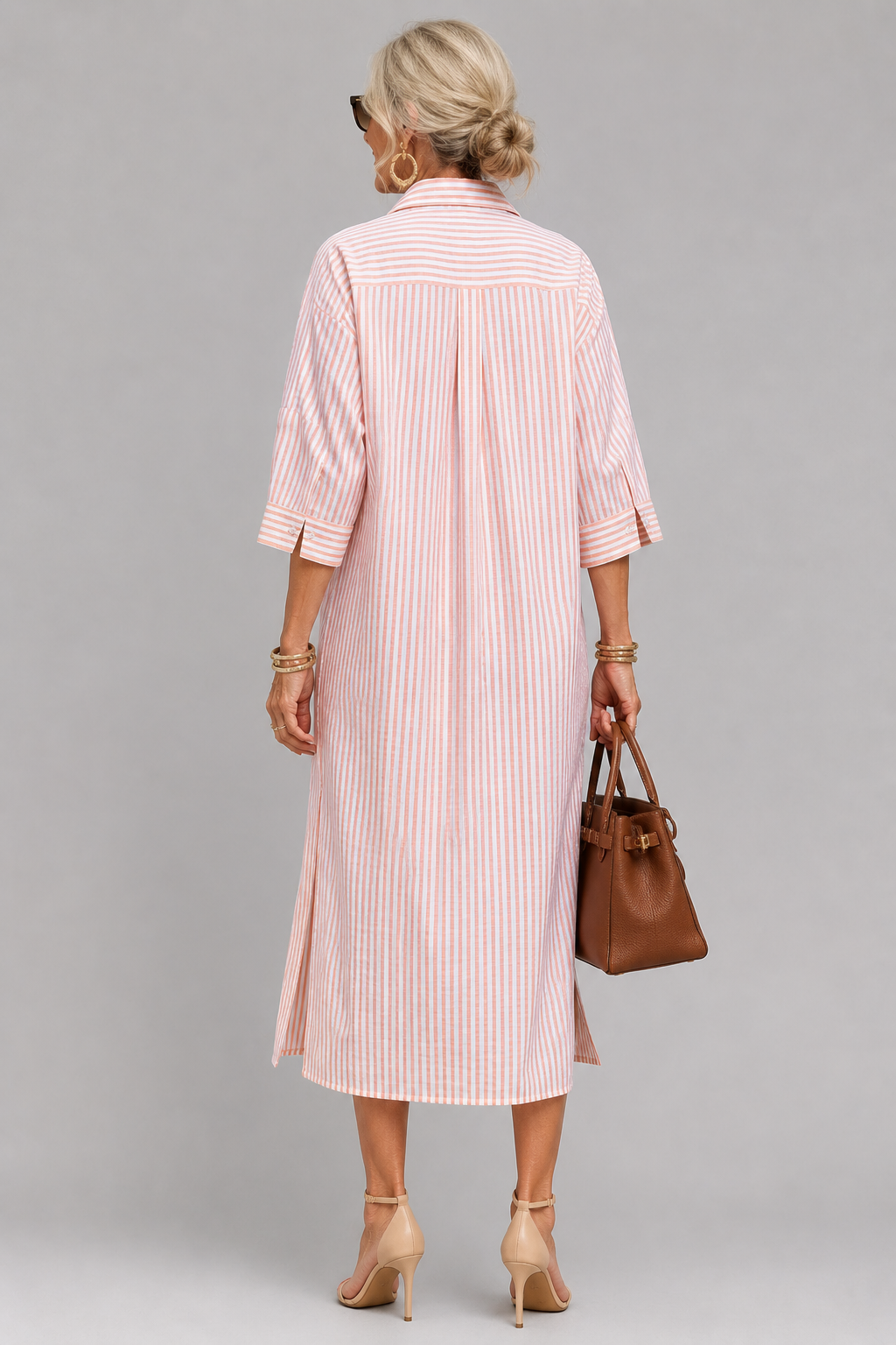 Dulcie | Oversized Button Through Dress