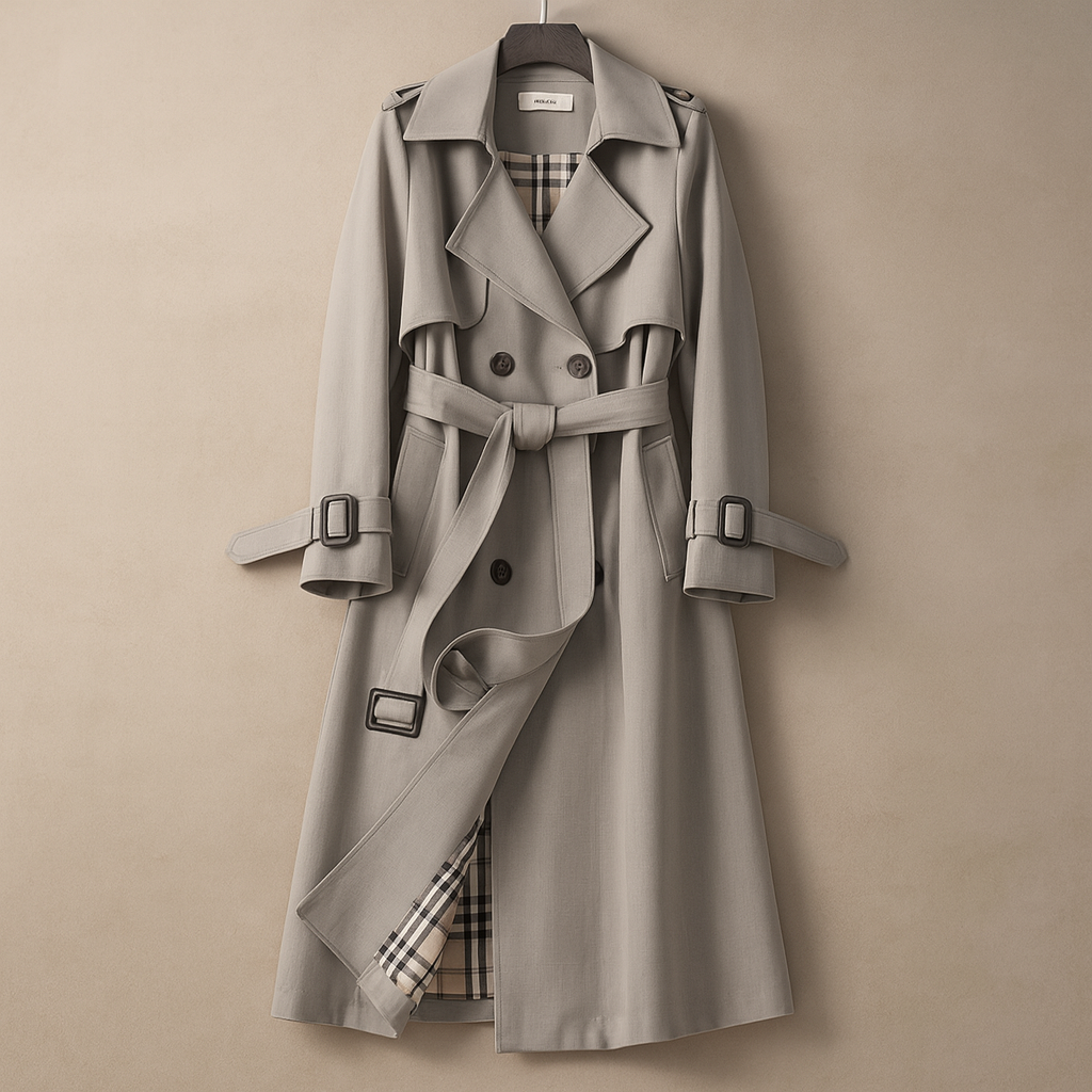 Sonia | Tailored Double Breasted Trench Coat