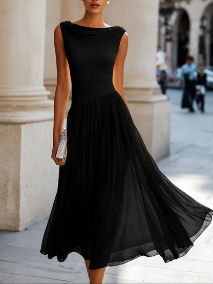 Lorena | Flowing Sleeveless Occasion Dress