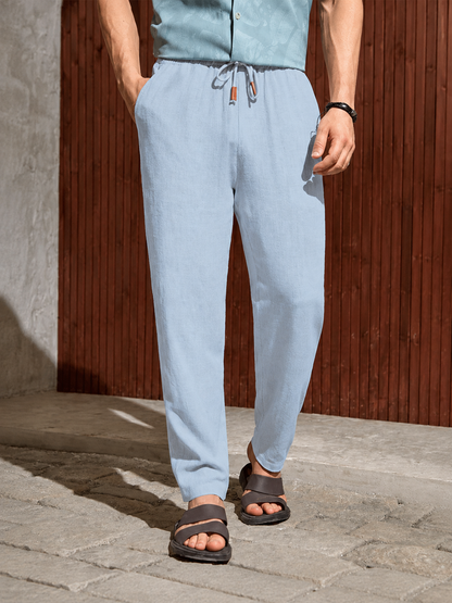 Quentin | Relaxed Fit Drawstring Trousers