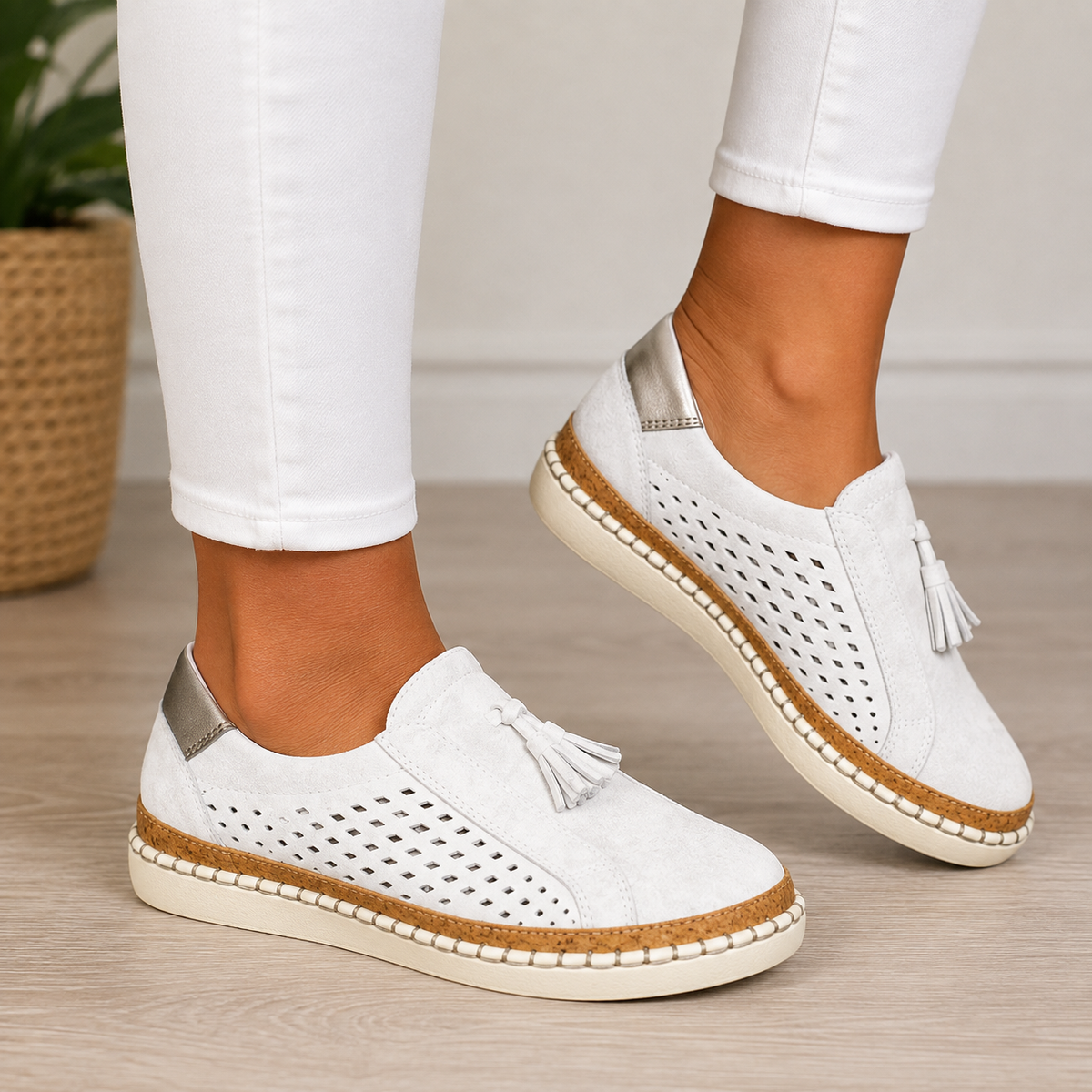 Belmira | Tassel Detail Comfort Slip On Shoes