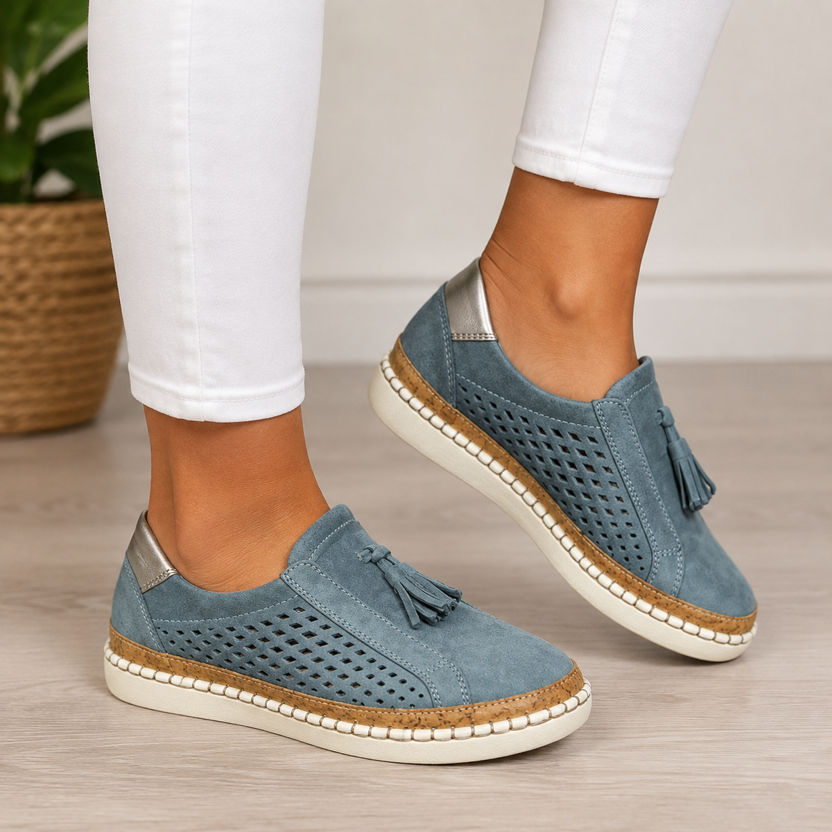 Belmira | Tassel Detail Comfort Slip On Shoes
