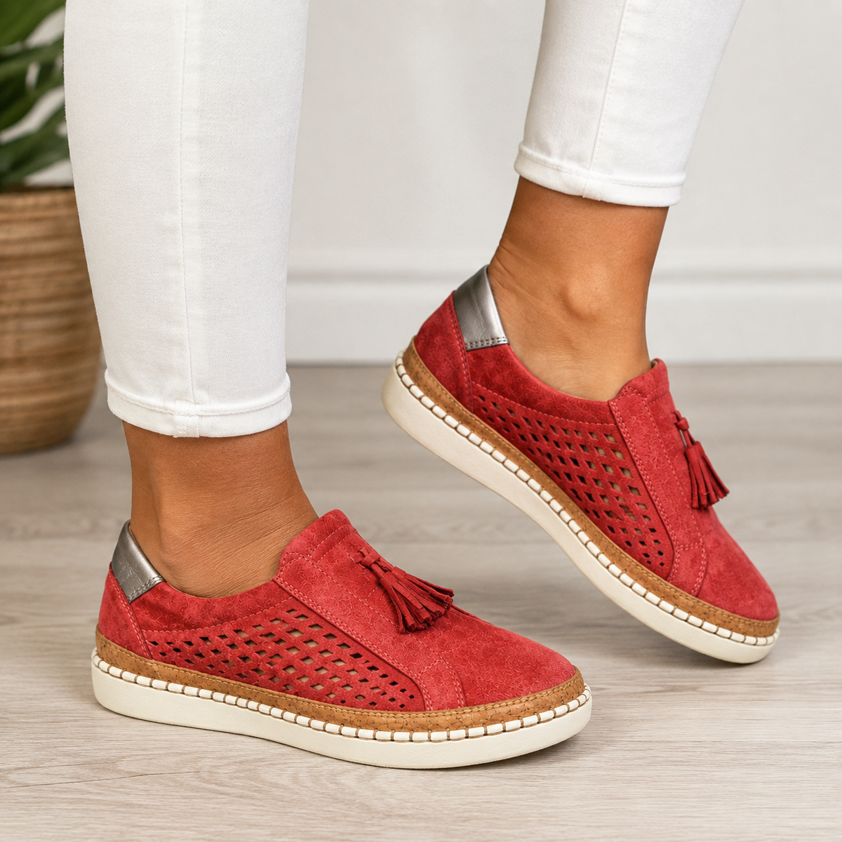 Belmira | Tassel Detail Comfort Slip On Shoes