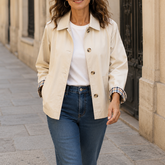 Hannelore | Relaxed Pocket Cotton Jacket