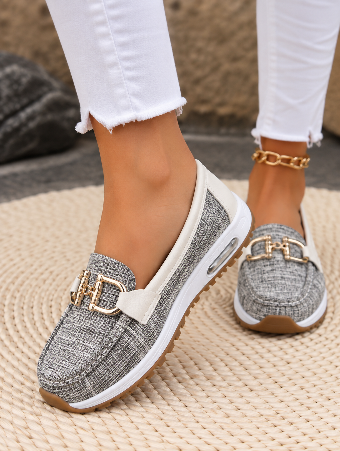 Ivara | Cushioned Slip On Loafers