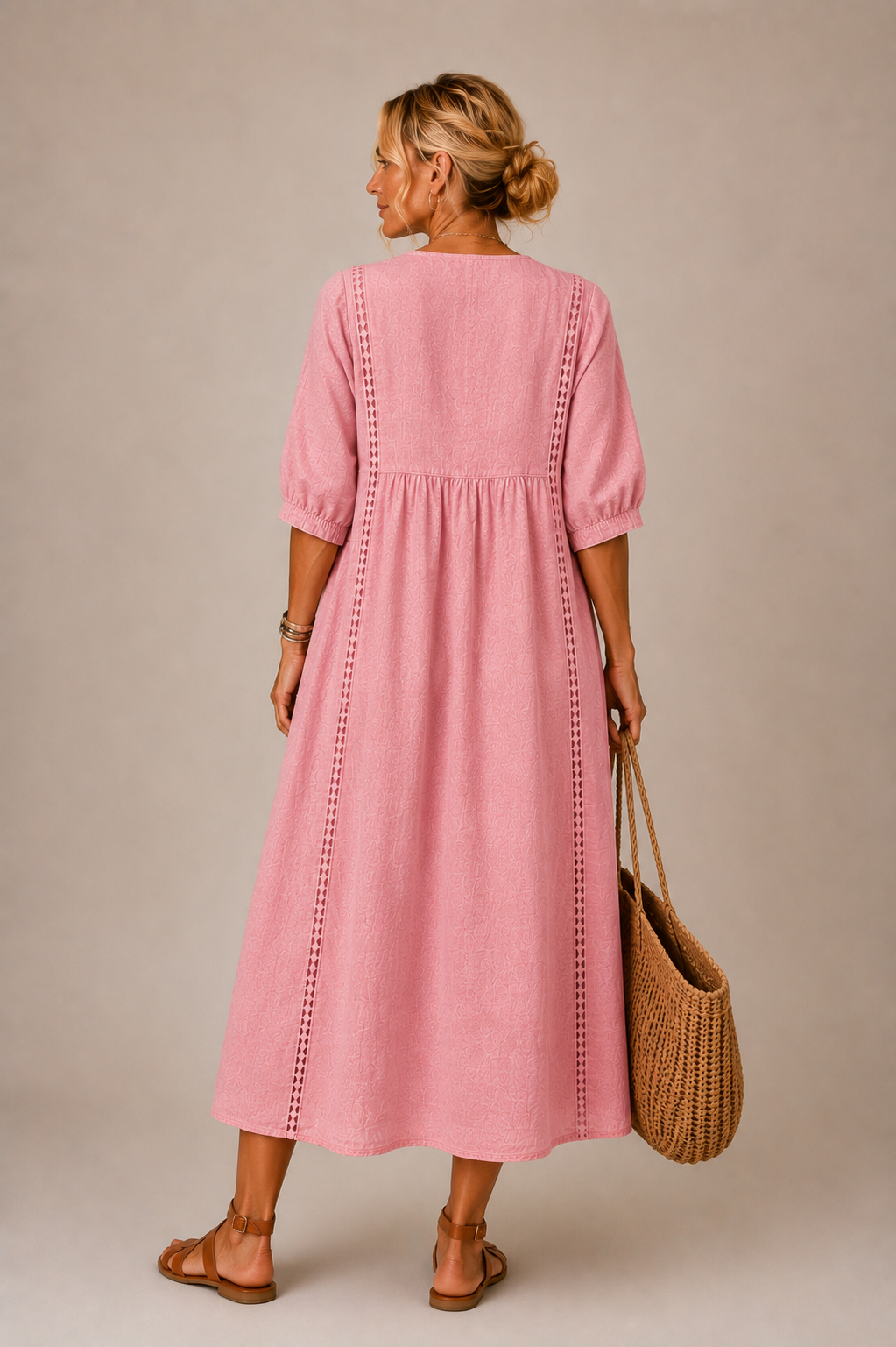 Pavlina | Breezy Empire Waist Maxi Dress