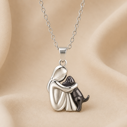 Anoushka | Dog Hug Keepsake Pendant Necklace