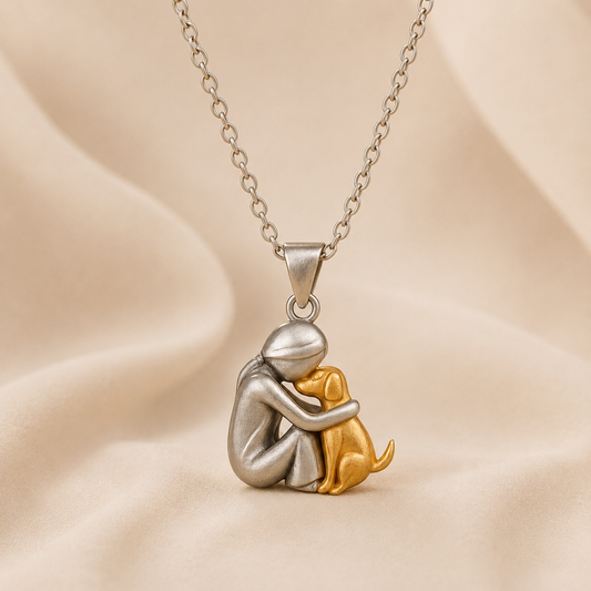 Anoushka | Dog Hug Keepsake Pendant Necklace