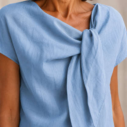 Ivera | Relaxed Drape Neck Dress