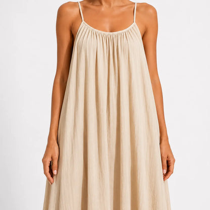 Vespera | Flowy Strappy Maxi Dress