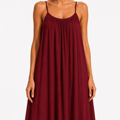 Vespera | Flowy Strappy Maxi Dress