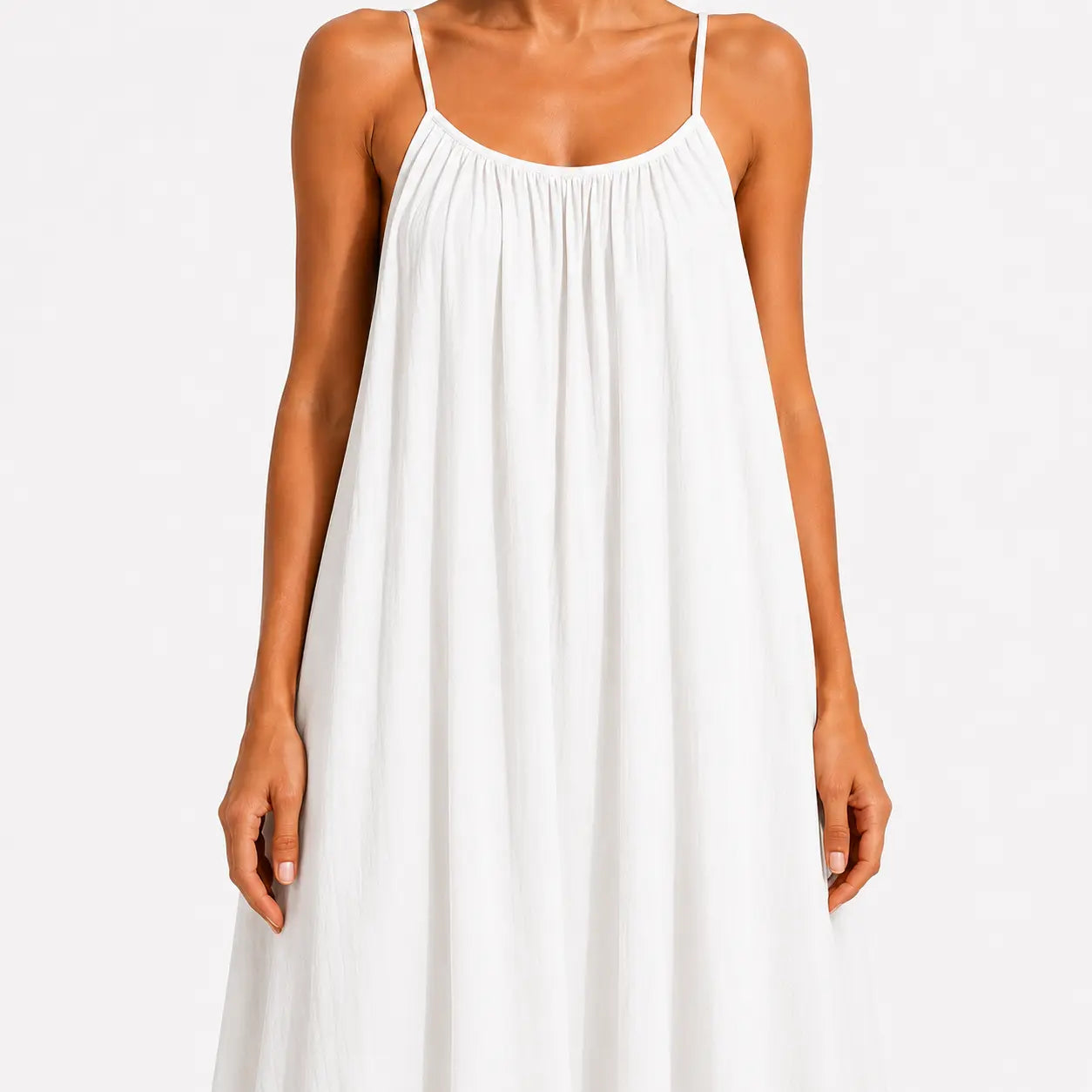 Vespera | Flowy Strappy Maxi Dress