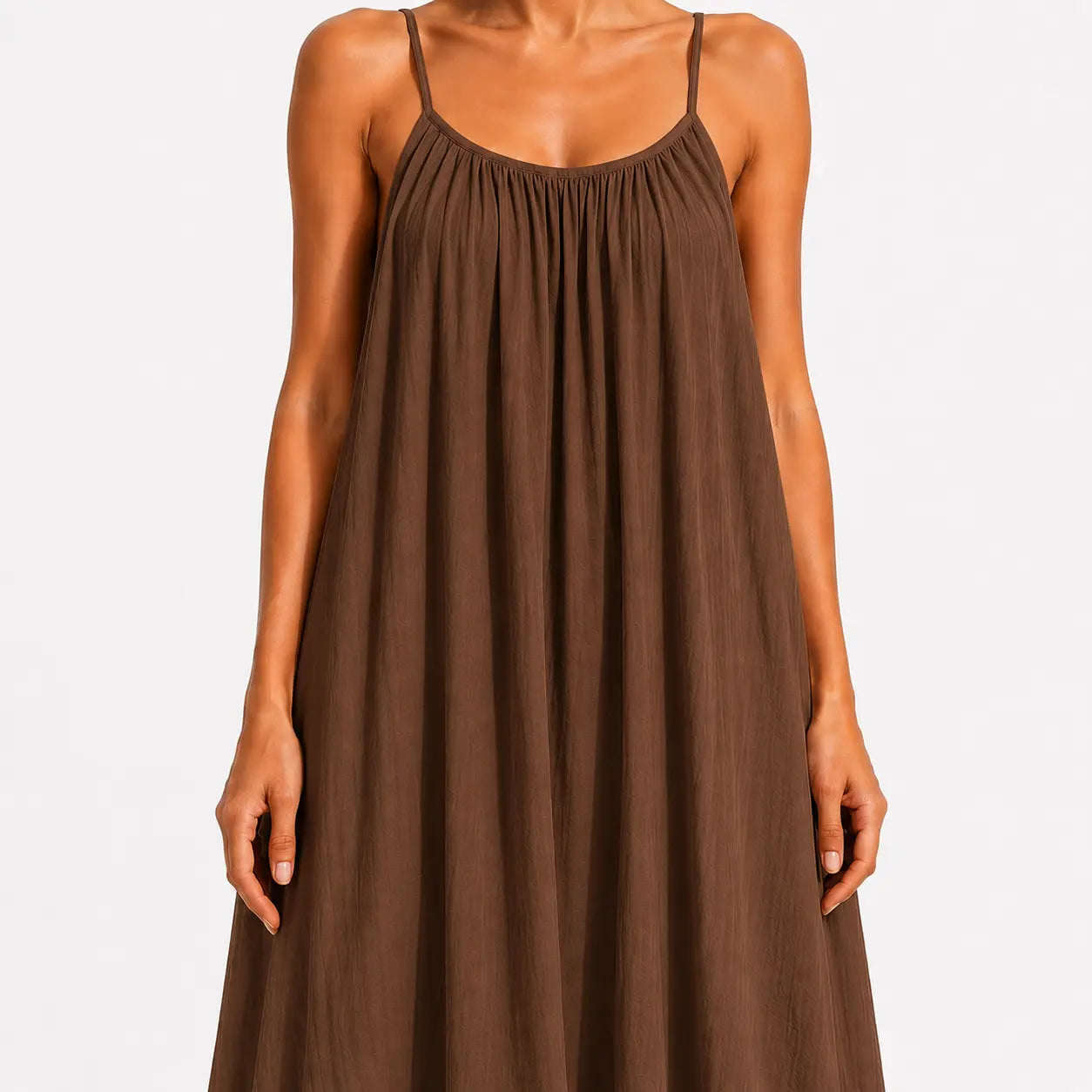 Vespera | Flowy Strappy Maxi Dress