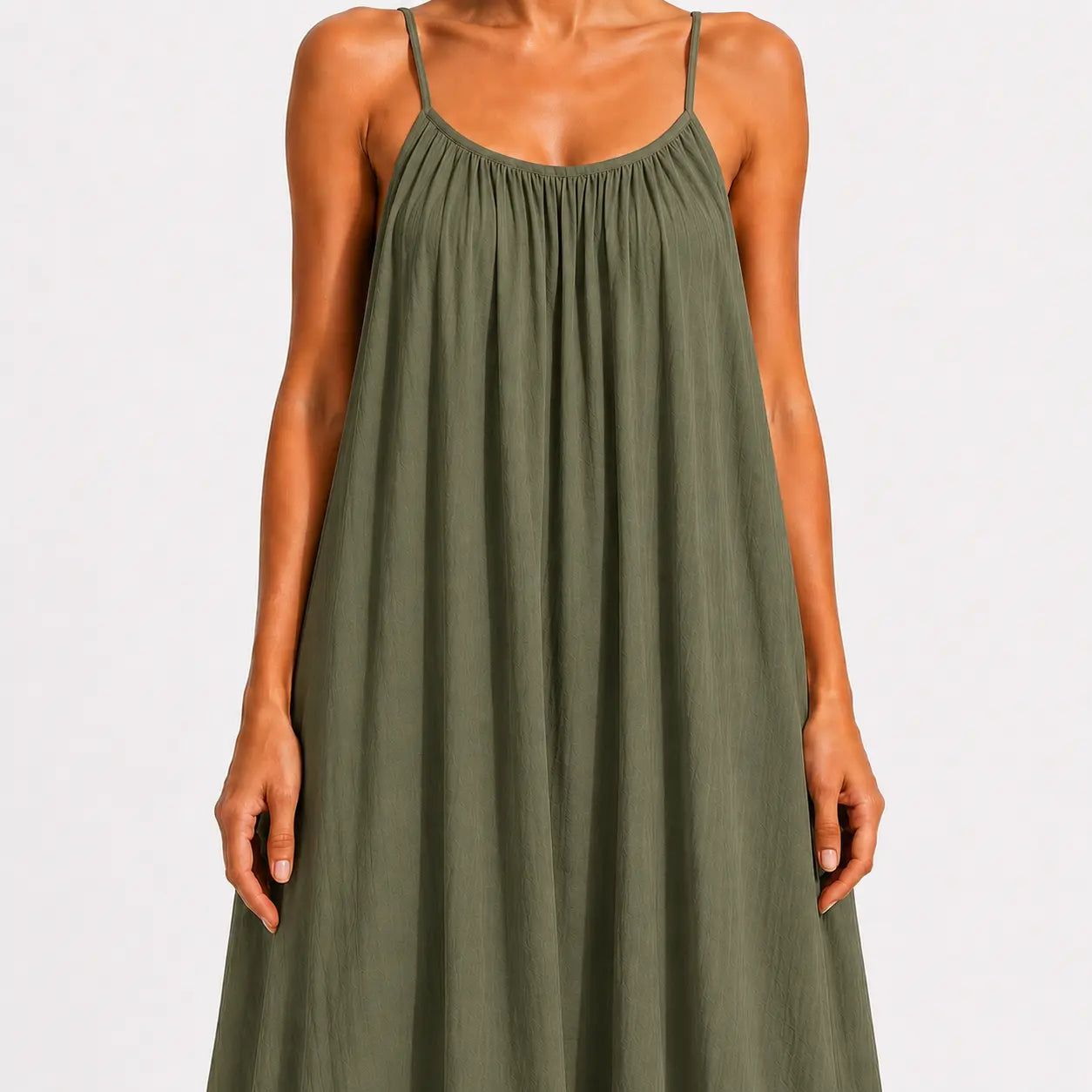 Vespera | Flowy Strappy Maxi Dress