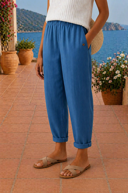 Olivette | Easy Wear Holiday Trousers